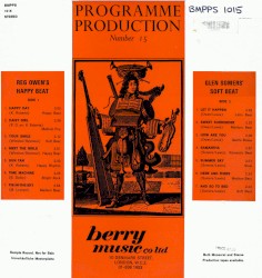 Programme Production Number 15