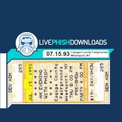 1993-07-15: Cayuga County Fairgrounds, Weedsport, NY, USA