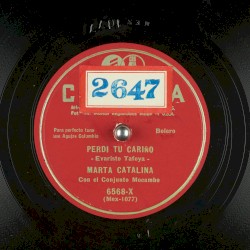 Perdí tu cariño / Ingratitid de amor