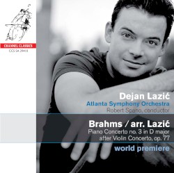 Piano Concerto no. 3 in D major (after Brahms' Violin Concerto, op. 77)