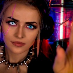 ASMR Cyberpunk - Full Body Modifications & Examination on YOU, Back Alley Black Market