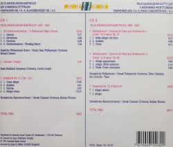 Ein Sommernachtstraum / Symphonien Nr. 9 & 10 / Klavierkonzert Nr. 1 & 2