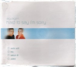 Hard to Say I'm Sorry