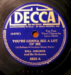 You're Gonna See a Lot of Me / Danny Boy