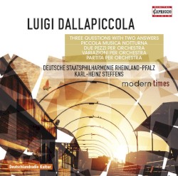 Three Questions with Two Answers / Piccola Musica Notturna / Due Pezzi per Orchestra / Variazioni per Orchestra / Partita per Orchestra