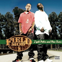 Light Poles And Pine Trees