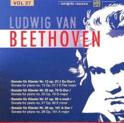 Ludwig van Beethoven Complete Works, Volume 27