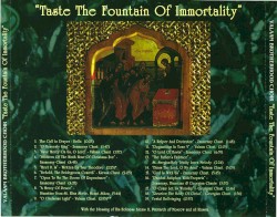 Taste the Fountain of Immortality