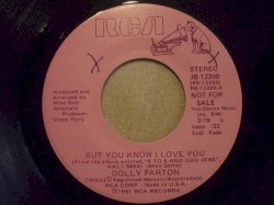 But You Know I Love You / Poor Folks Town