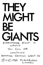 1985 Promotional Demo Tape #3