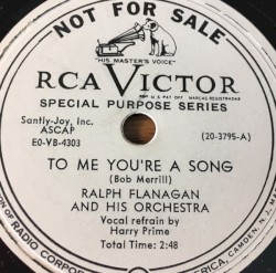 To Me You're a Song / What, Where and When