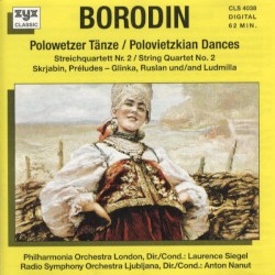 Polowetzer Tänze / Streichquartett Nr. 2