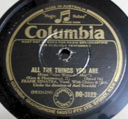All the Things You Are / Over the Rainbow