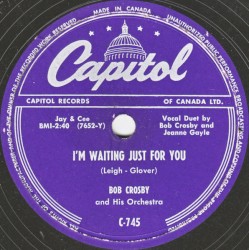 I'm Waiting Just for You / Lonesome and Sorry