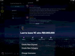 Last to leave VC wins R$1.000.000