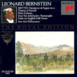 The Royal Edition, no. 24 of 100: Variations & Fugue on a Theme of Purcell / Four Sea Interludes from Peter Grimes / Suite on English Folk Tunes