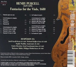 Fantasias for the Viols, 1680