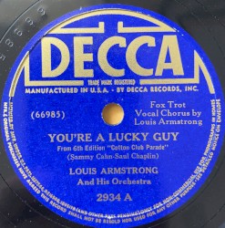 You're a Lucky Guy / You're Just a No Account