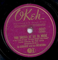 The Wise Old Owl / You Should Be Set to Music