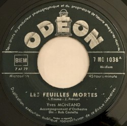 Les Feuilles mortes / Une demoiselle sur une balançoire