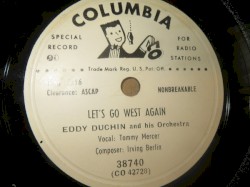 Let's Go West Again / I Never Knew I Loved You