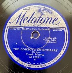 The Cowboy's Sweetheart / There's Gold in Them Thar Hills