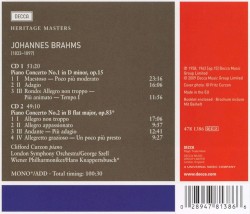 Piano Concertos 1 & 2