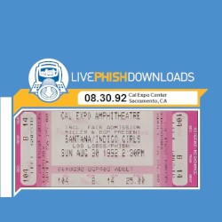1992-08-30: Cal Expo Amphitheater, Sacramento, CA, USA