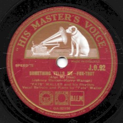 Something Tells Me / I'm Gonna Salt Away Some Sugar (For My Sugar and Me)