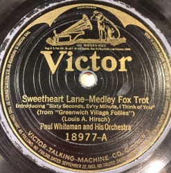 Sweetheart Lane / The Yankee Princess