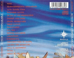 Acts of the Unspeakable