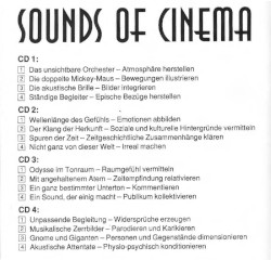 Sounds of Cinema - Spielarten der Filmmusik