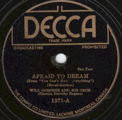 Afraid to Dream / Please Pardon Us, We're in Love