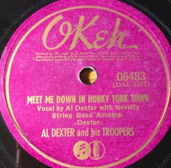 Meet Me Down In Honky Tonk Town / All I Want Is You