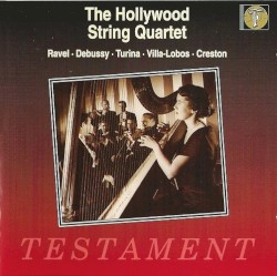 Ravel, Debussy, Turina, Villa‐Lobos, Creston
