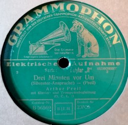 Drei Minuten vor um / Nun shlägt’s Null, Null, Null