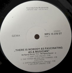 There Is Nobody as Fascinating as a Musician