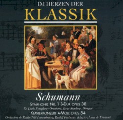 Symphony No. 1 in B-flat major op. 38 "Spring" / Piano Concerto in A minor op. 54