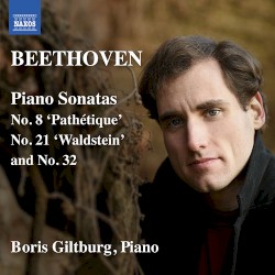Piano Sonatas no. 8 "Pathétique", no. 21 "Waldstein", and no. 32