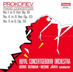 Piano Concertos: no. 1 in D-flat, op. 10 / no. 4 in B-flat, op. 53 / no. 5 in G, op. 55