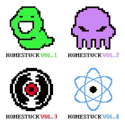 Homestuck, Vol. 1–4 (with Midnight Crew: Drawing Dead)