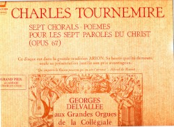 Sept Chorals-Poèmes pour les sept paroles du Christ, op. 67