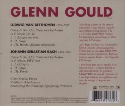 Beethoven: Concerto no. 1 in C major / Bach: Concerto no. 5 in F minor