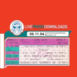 1994‐06‐11: Red Rocks Amphitheatre, Morrison, CO, USA