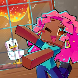 Steve’s Lava Chicken (female version)