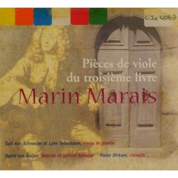 Pièces de viole du troisième livre