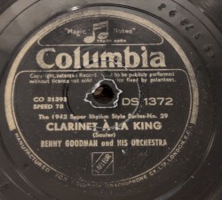 Clarinet À La King / The Earl