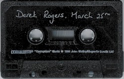 Derek Rogers, March 25th
