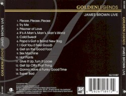 Golden Legends: James Brown Live