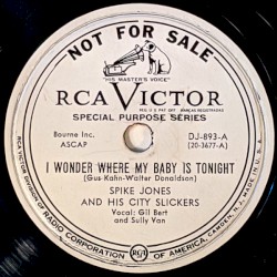 I Wonder Where My Baby Is Tonight / Varsity Drag